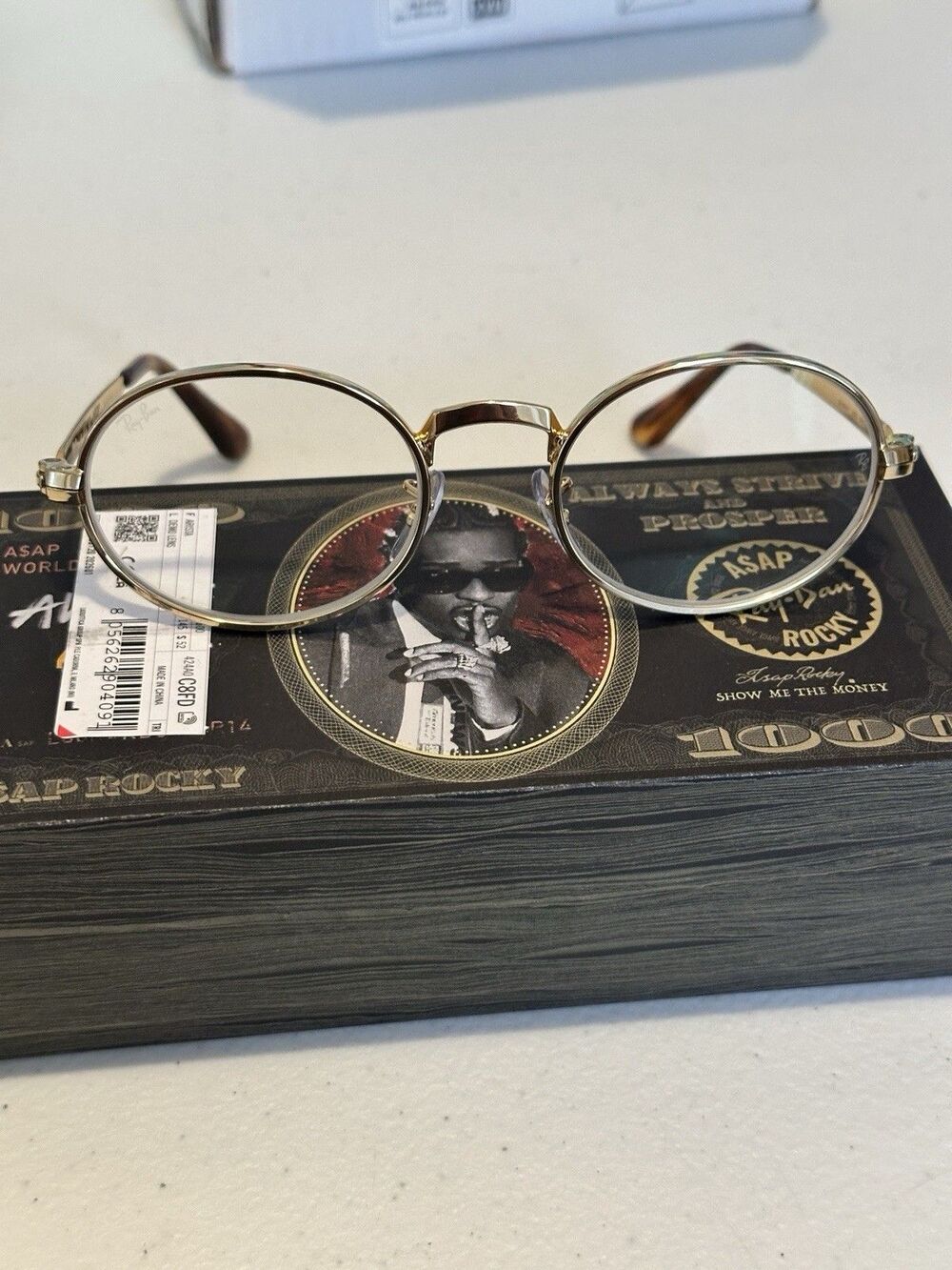 Ray-Ban x A$AP Rocky Artistas Sunglasses Black Used No Case Authentic